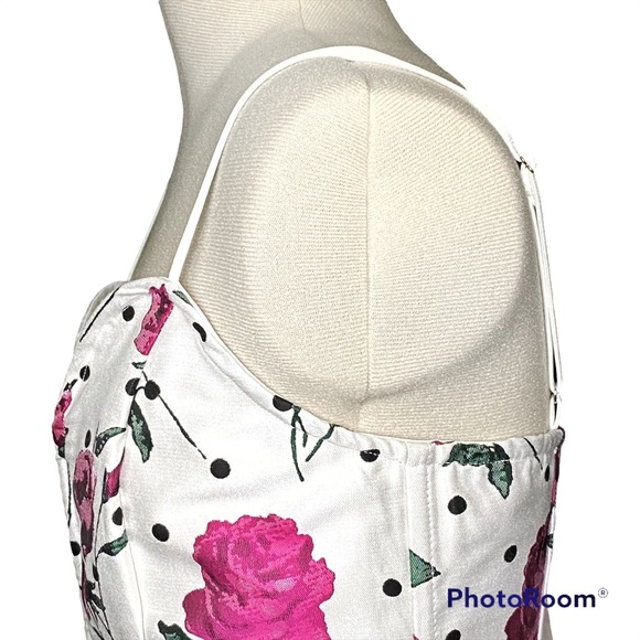 For Love & Lemons Bobbie Floral Corset Top - Picture 8 of 13